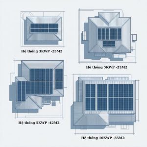 Bảng kích thước theo công suất