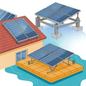 Khung giá đỡ tấm pin năng lượng mặt trời