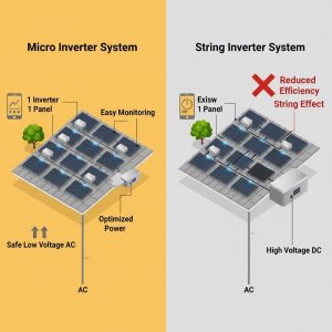 Micro Inverter với Power Optimizer