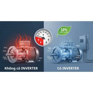 So sánh động cơ có và không có biến tần