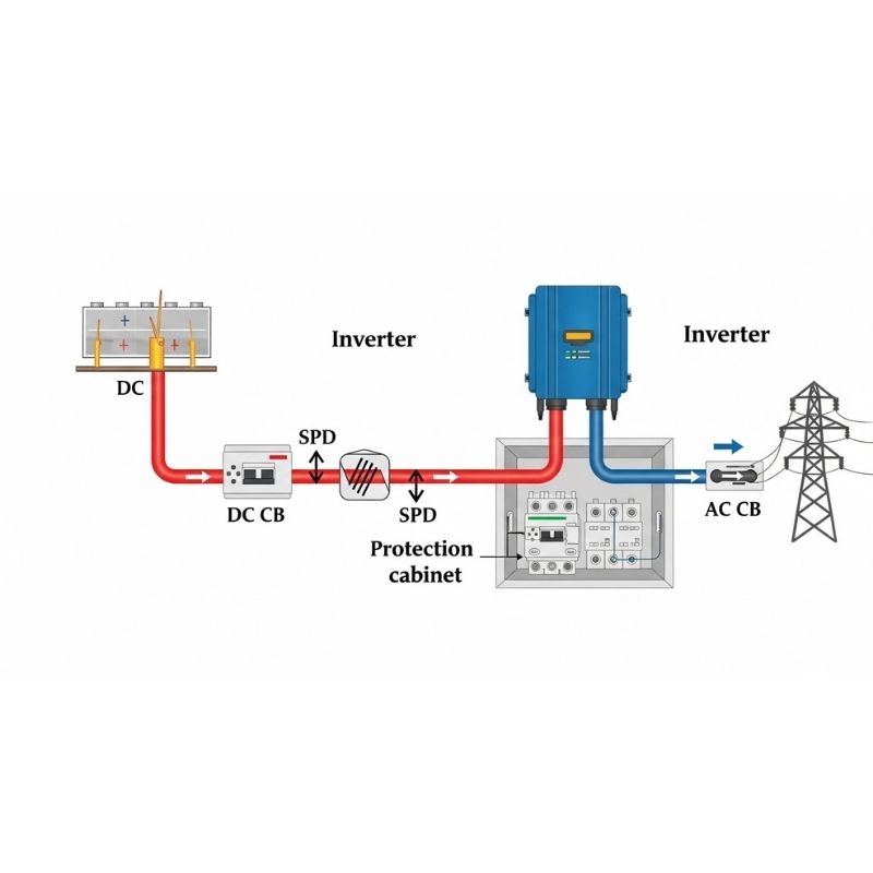 Biến tần và tủ điện bảo vệ