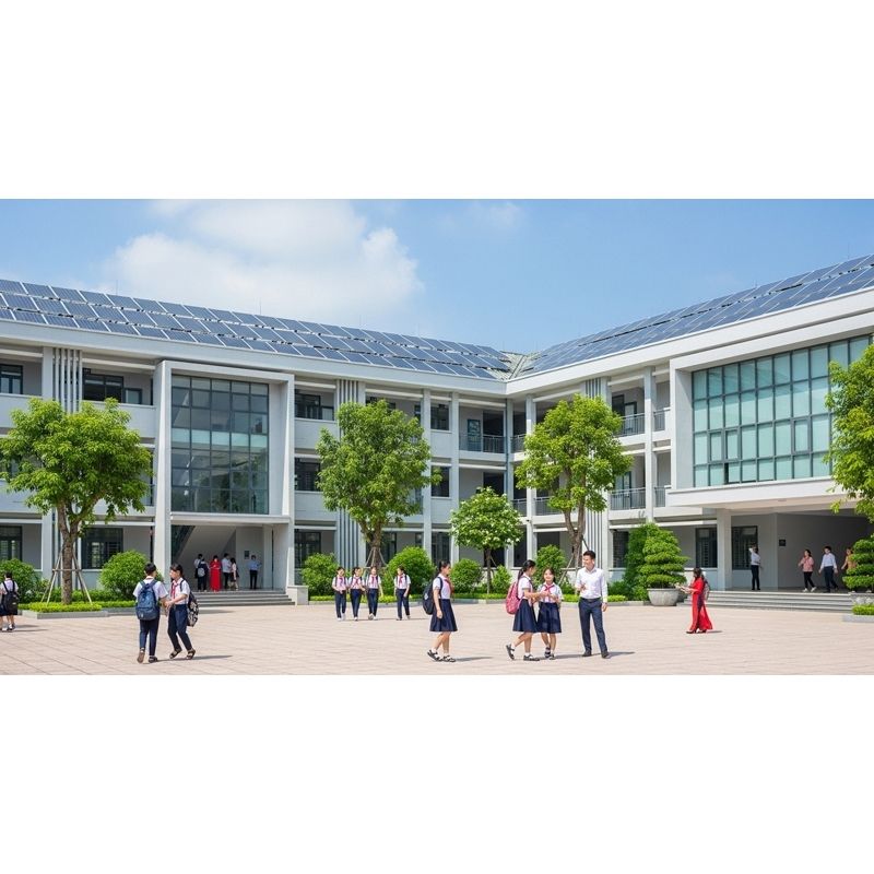 Điện mặt trời cho trường học