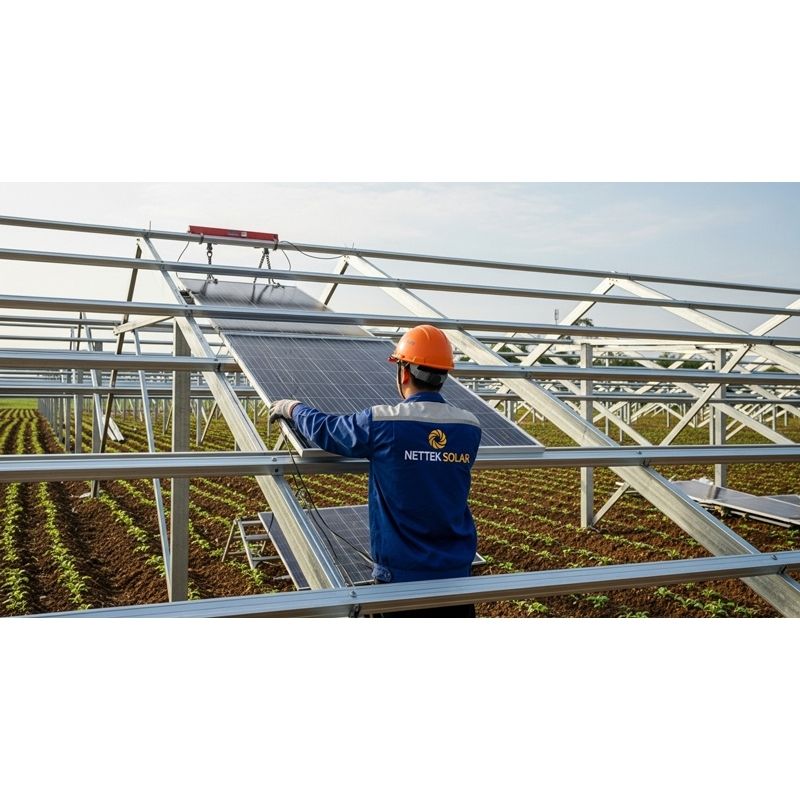 Đơn vị thi công của Nettek Solar